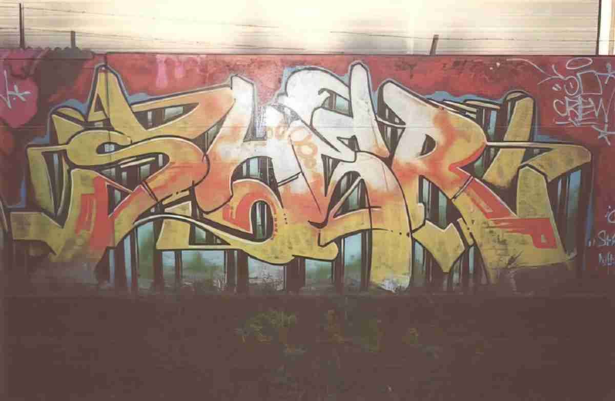 Street Art 3906 3900 GRAFFITI A4 Photo Print