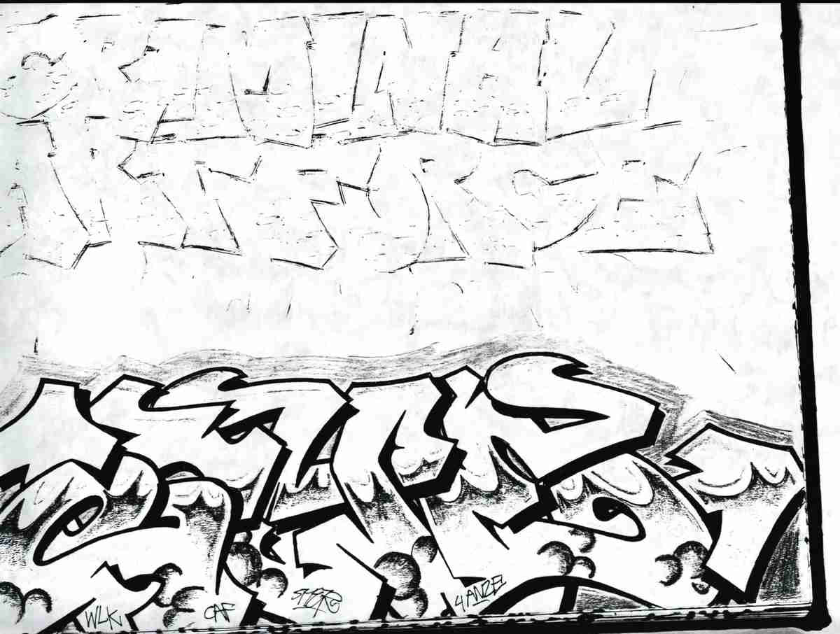 Street Art 3910 3904 GRAFFITI A4 Photo Print