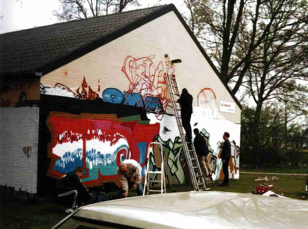 Street Art 3916 3911 GRAFFITI A4 Photo Print