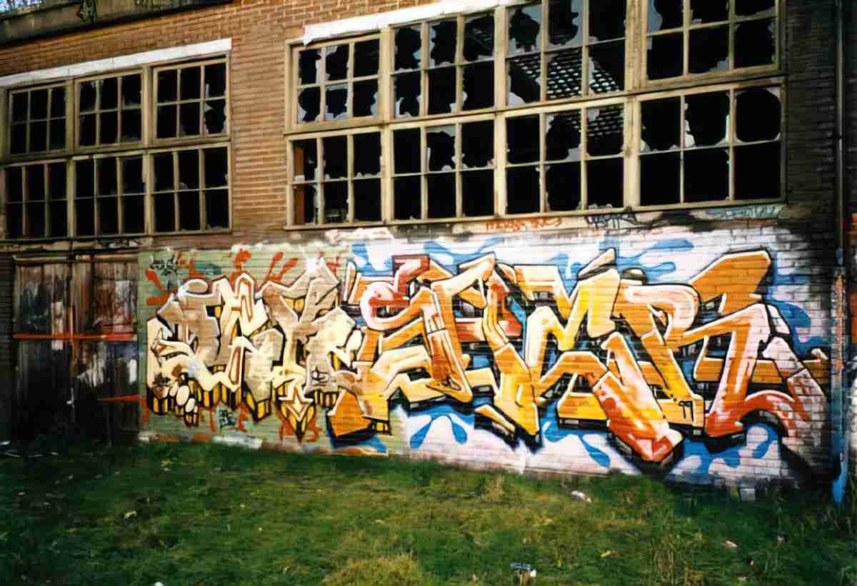 Street Art 3923 3918 GRAFFITI A4 Photo Print