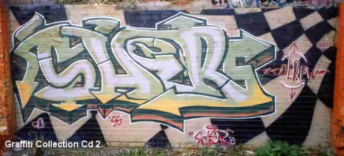 Street Art 3943 3938 GRAFFITI A4 Photo Print