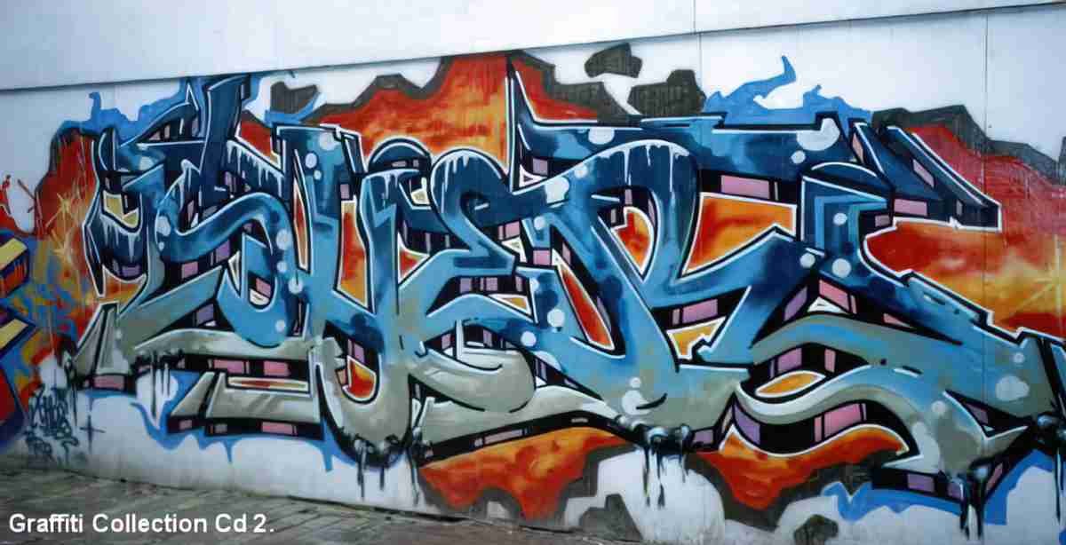 Street Art 3962 3957 GRAFFITI A4 Photo Print