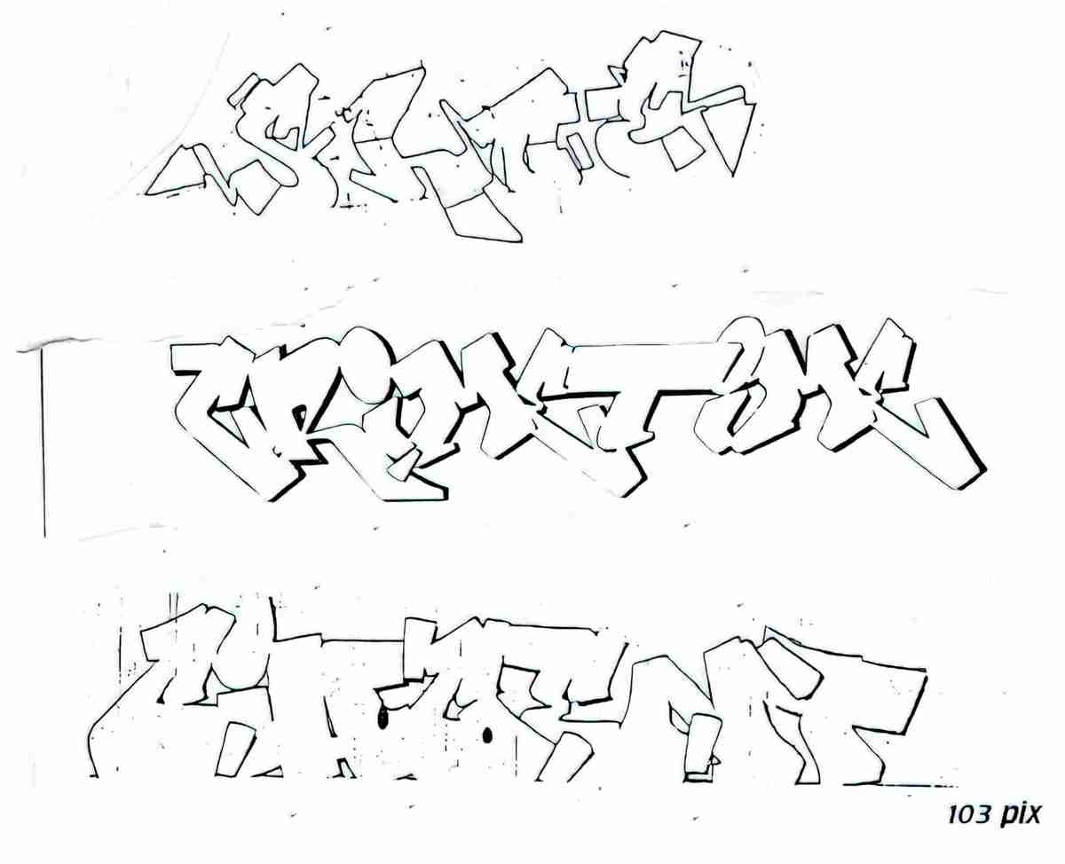 Street Art 3975 3970 GRAFFITI A4 Photo Print