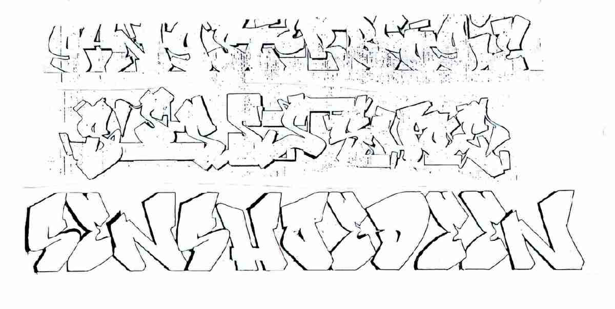 Street Art 3976 3971 GRAFFITI A4 Photo Print