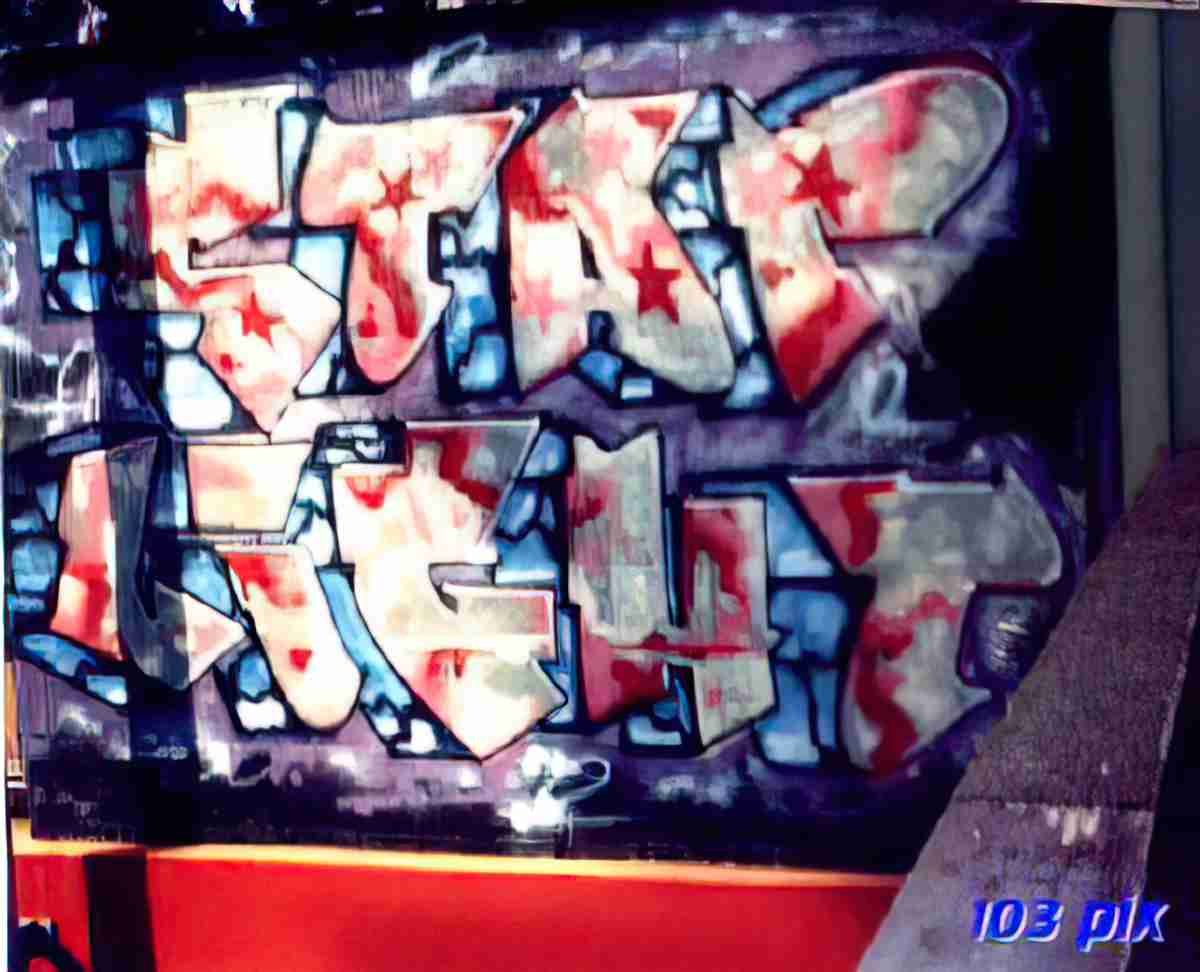 Street Art 3985 3980 GRAFFITI A4 Photo Print