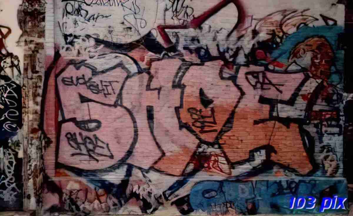 Street Art 3986 3981 GRAFFITI A4 Photo Print