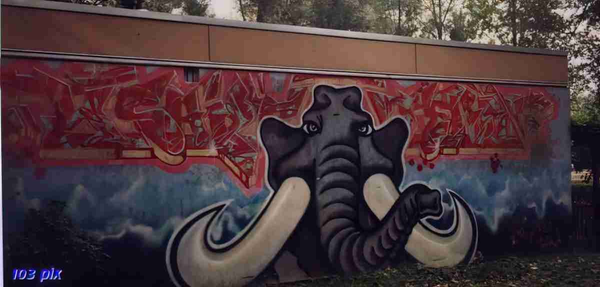 Street Art 3990 3985 GRAFFITI A4 Photo Print