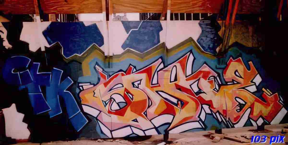 Street Art 3991 3986 GRAFFITI A4 Photo Print