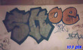 Street Art 3992 3987 GRAFFITI A4 Photo Print