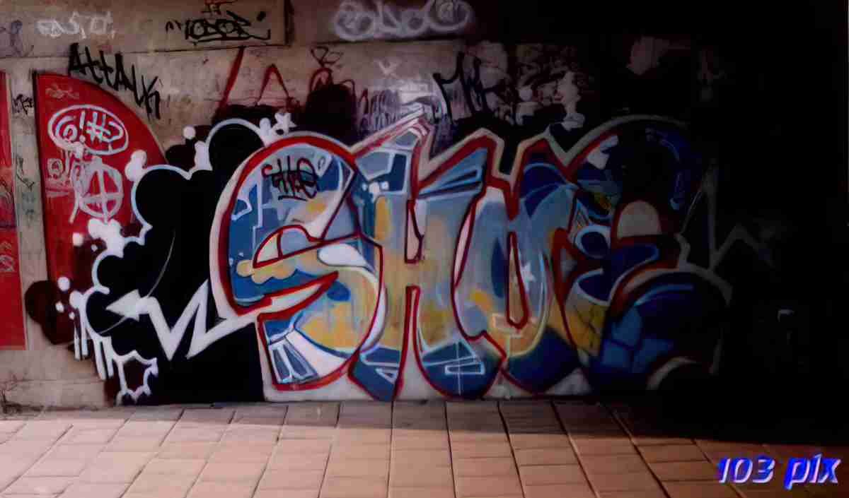 Street Art 3994 3989 GRAFFITI A4 Photo Print