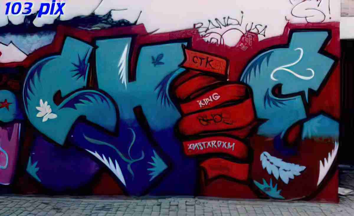 Street Art 4004 3999 GRAFFITI A4 Photo Print