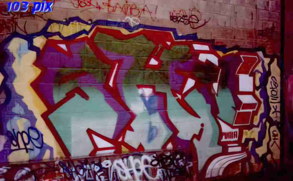 Street Art 4005 4000 GRAFFITI A4 Photo Print