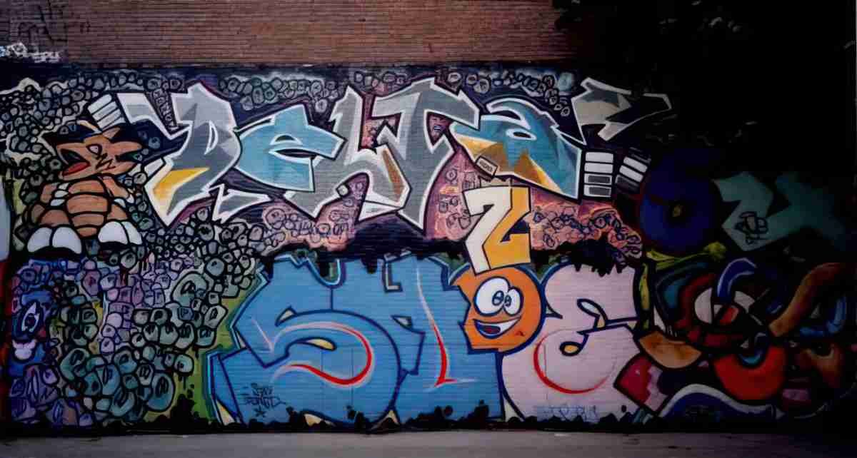 Street Art 4010 4005 GRAFFITI A4 Photo Print