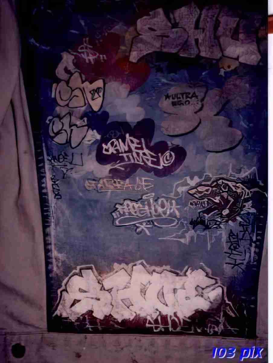 Street Art 4018 4013 GRAFFITI A4 Photo Print