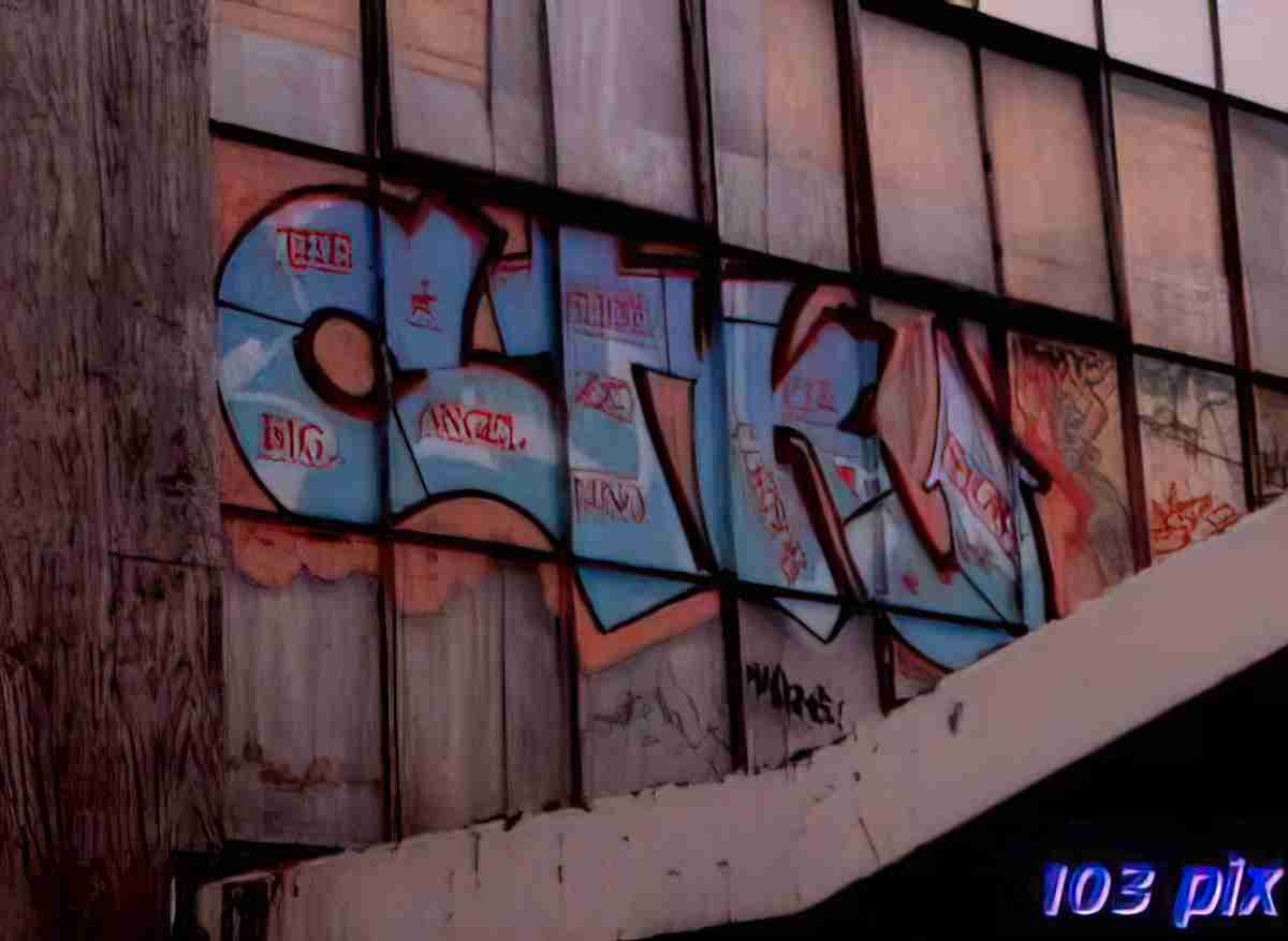 Street Art 4025 4020 GRAFFITI A4 Photo Print