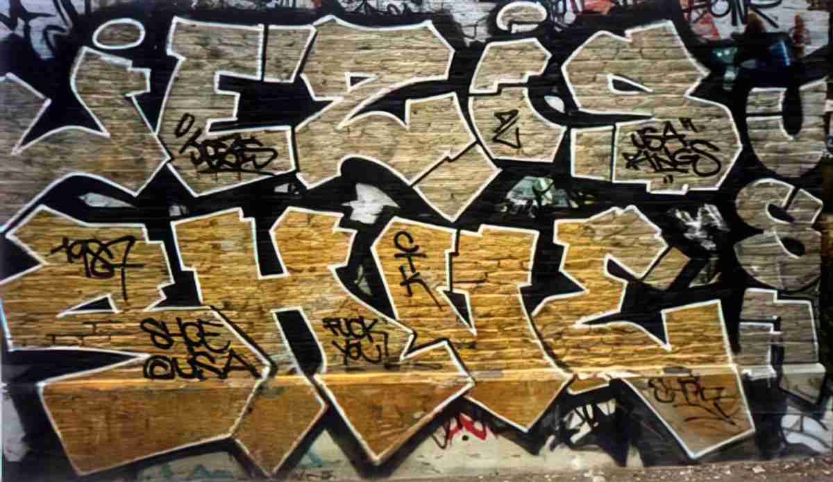 Street Art 4030 4025 GRAFFITI A4 Photo Print