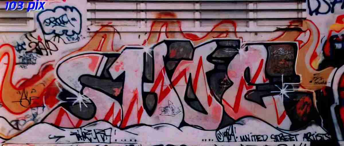 Street Art 4042 4037 GRAFFITI A4 Photo Print