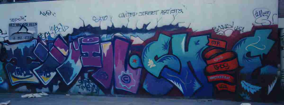 Street Art 4066 4061 GRAFFITI A4 Photo Print