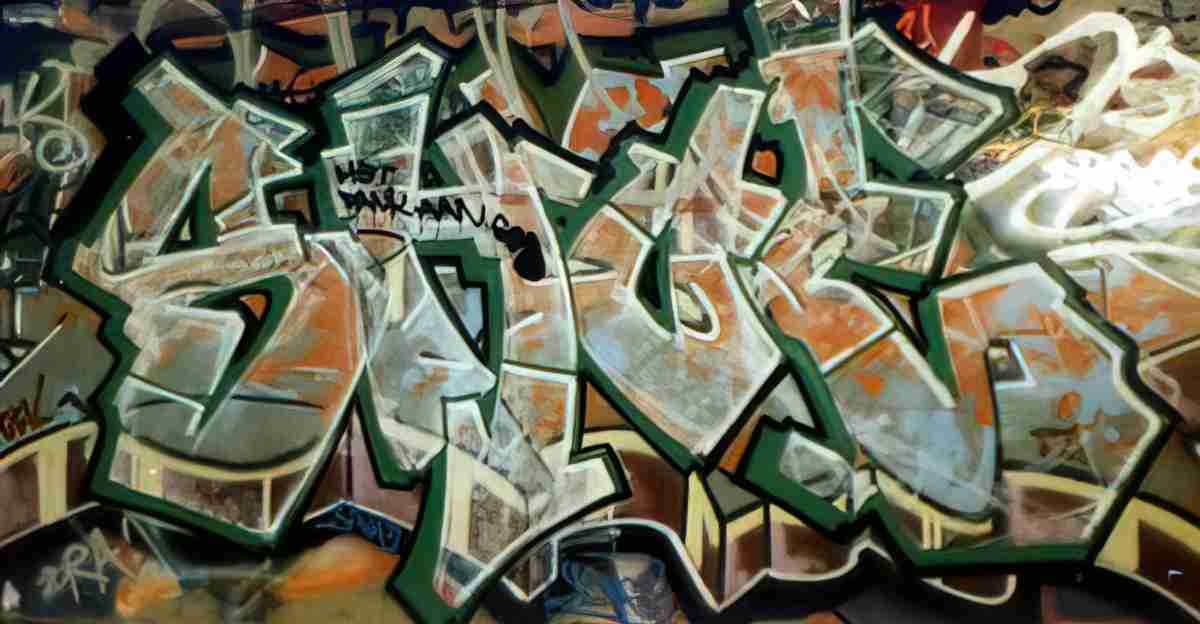Street Art 4070 4065 GRAFFITI A4 Photo Print