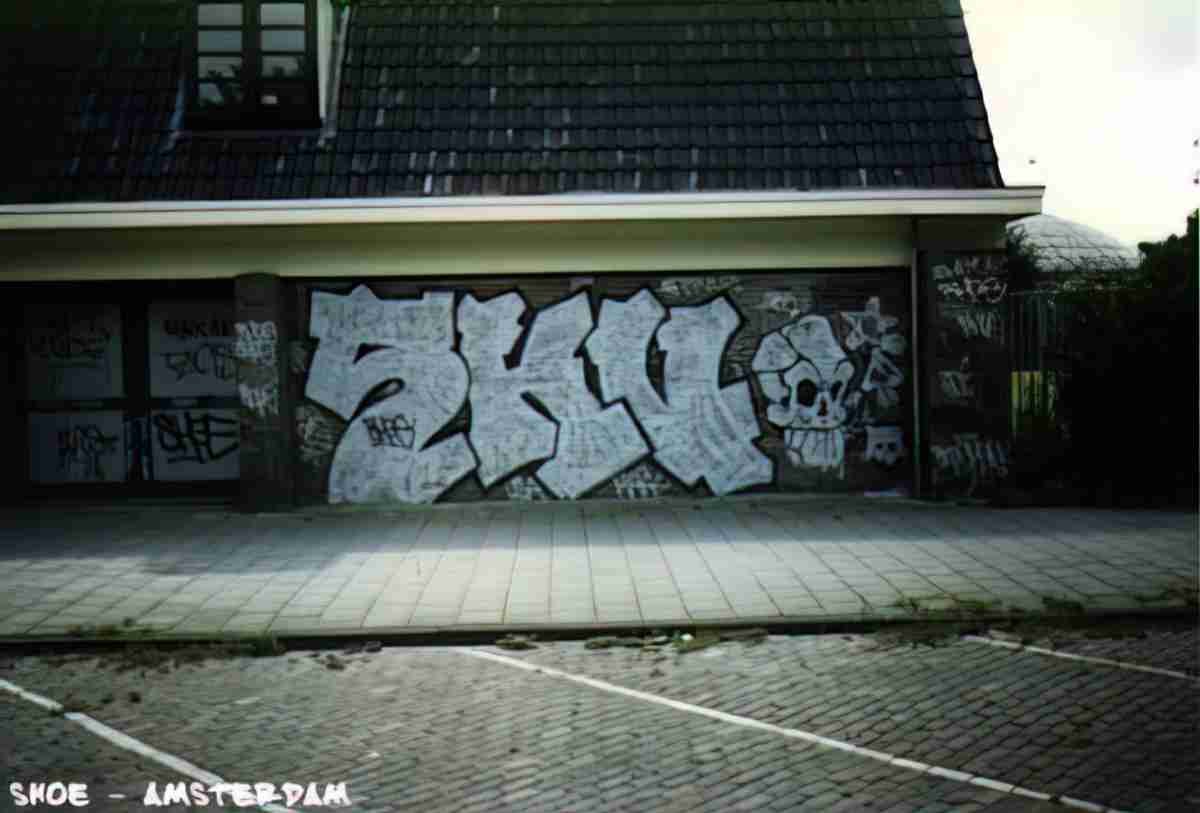Street Art 4077 4072 GRAFFITI A4 Photo Print