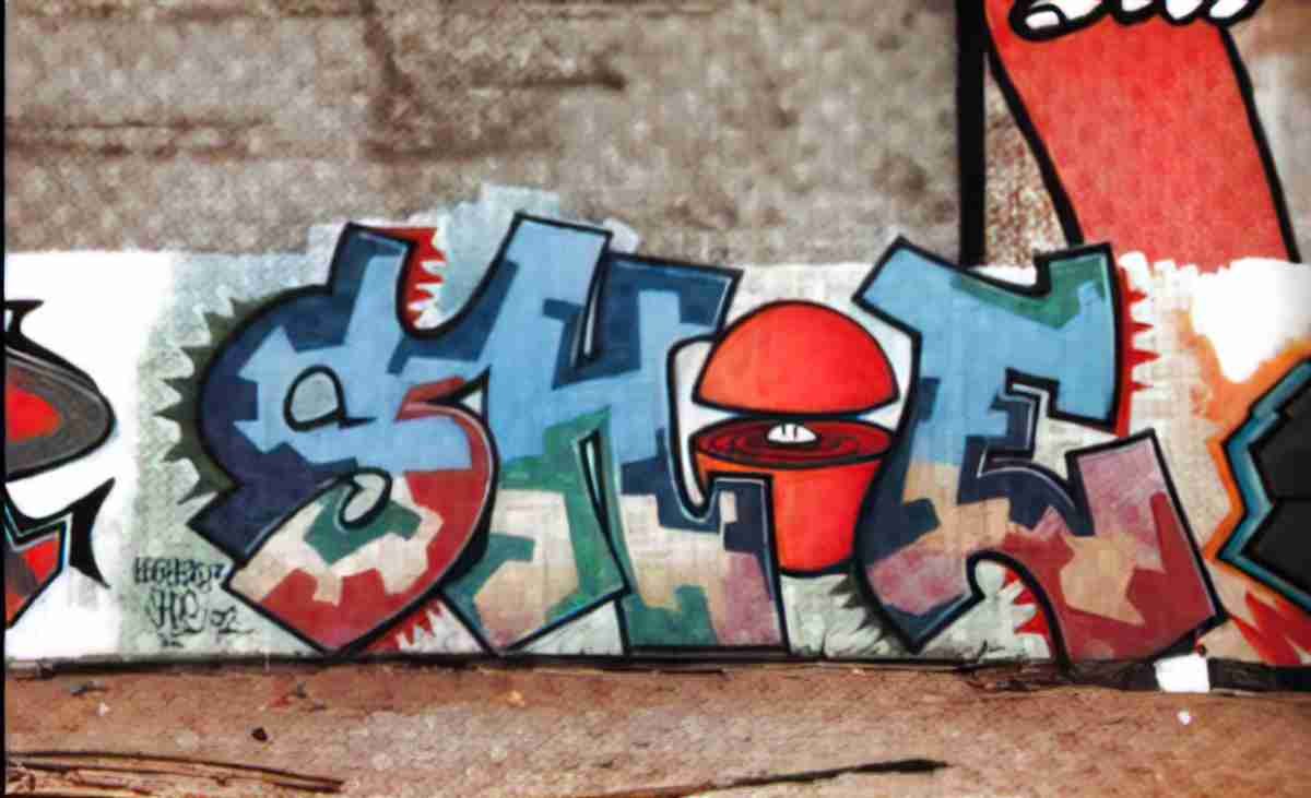 Street Art 4084 4079 GRAFFITI A4 Photo Print