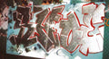 Street Art 4087 4082 GRAFFITI A4 Photo Print