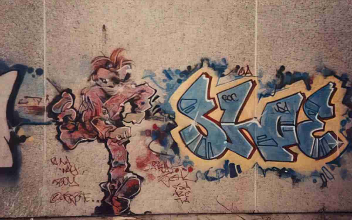 Street Art 4094 4089 GRAFFITI A4 Photo Print