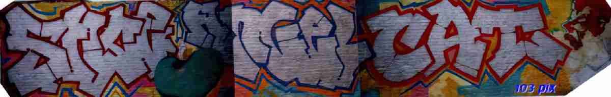 Street Art 4109 4104 GRAFFITI A4 Photo Print