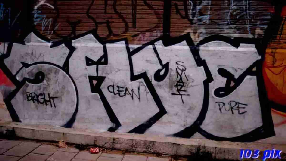 Street Art 4110 4105 GRAFFITI A4 Photo Print