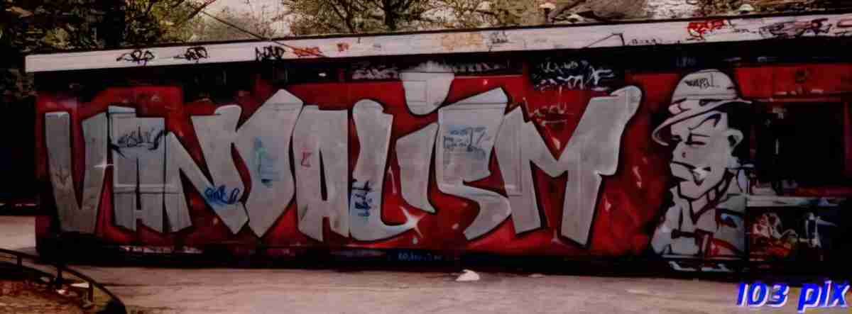 Street Art 4111 4106 GRAFFITI A4 Photo Print