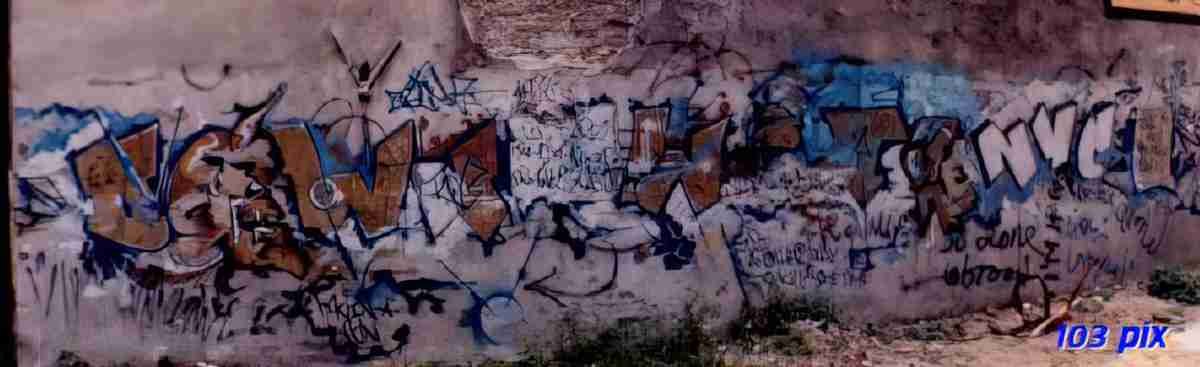 Street Art 4113 4108 GRAFFITI A4 Photo Print