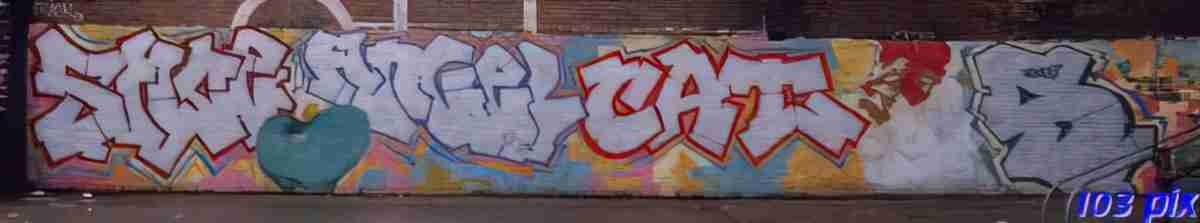 Street Art 4115 4110 GRAFFITI A4 Photo Print