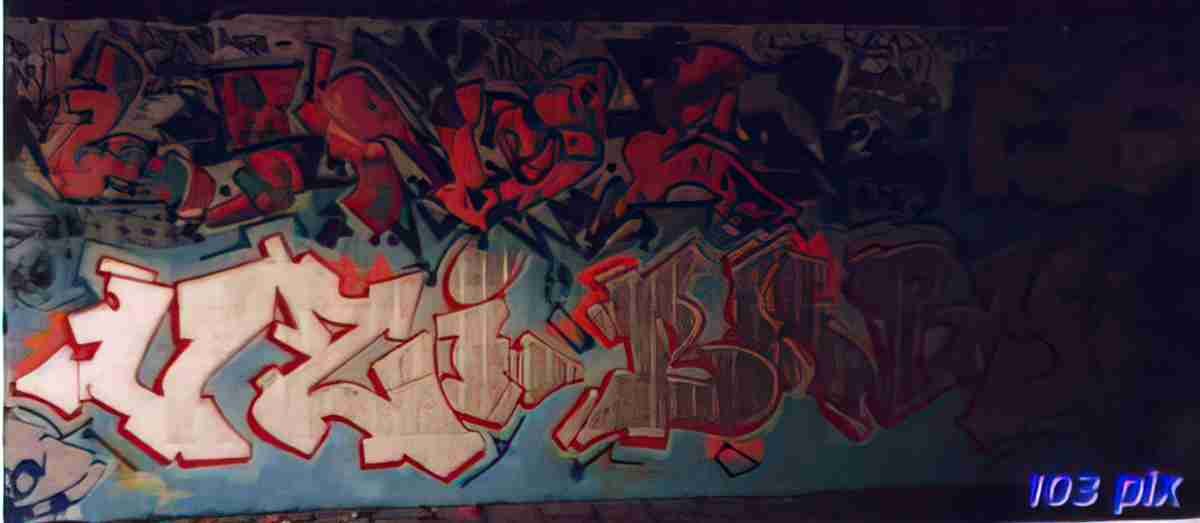 Street Art 4116 4111 GRAFFITI A4 Photo Print