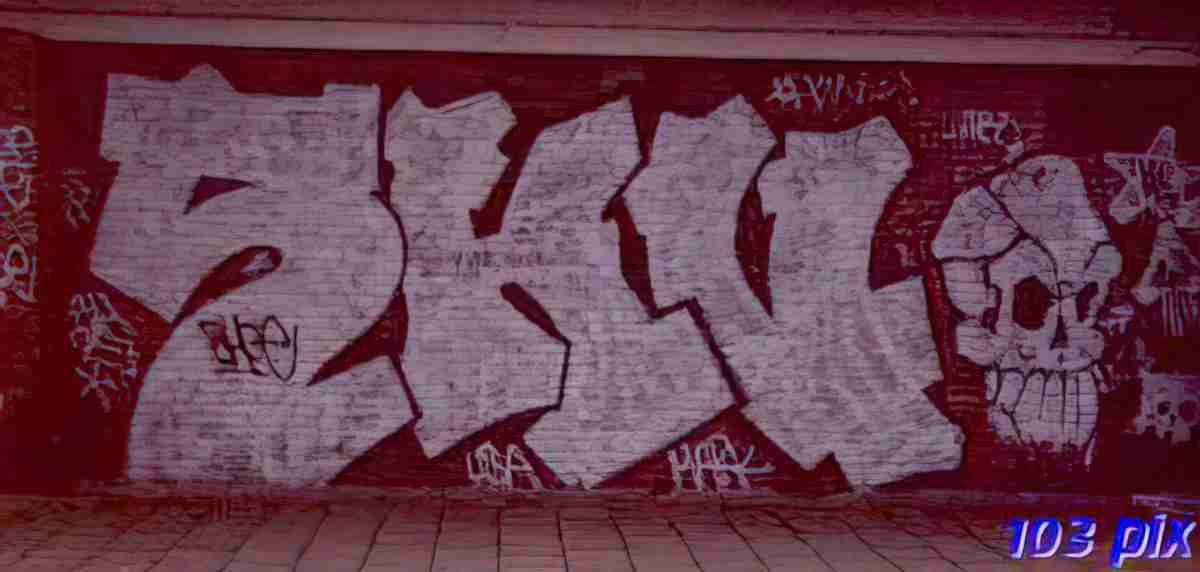 Street Art 4118 4113 GRAFFITI A4 Photo Print