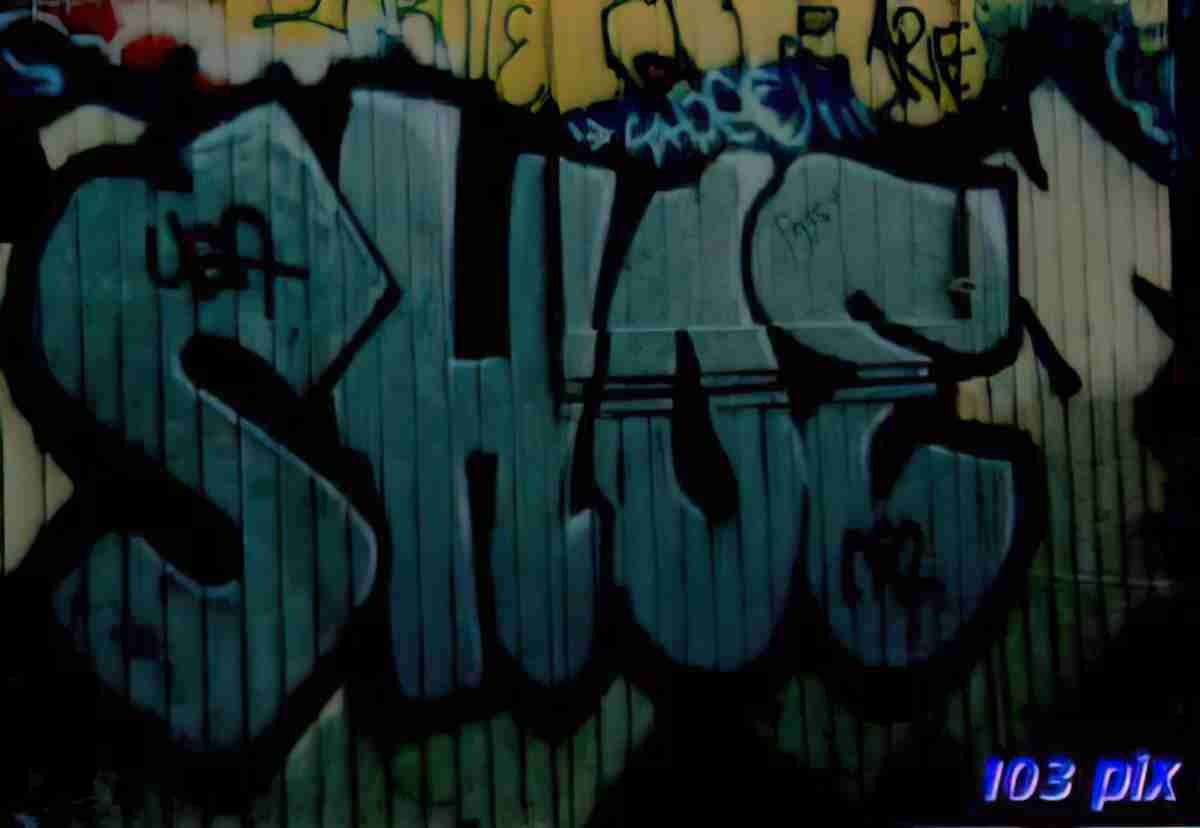 Street Art 4123 4118 GRAFFITI A4 Photo Print