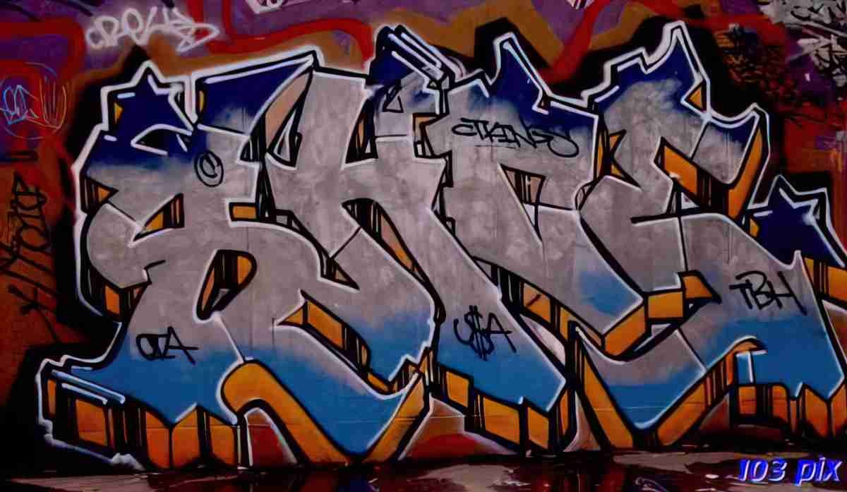 Street Art 4127 4122 GRAFFITI A4 Photo Print