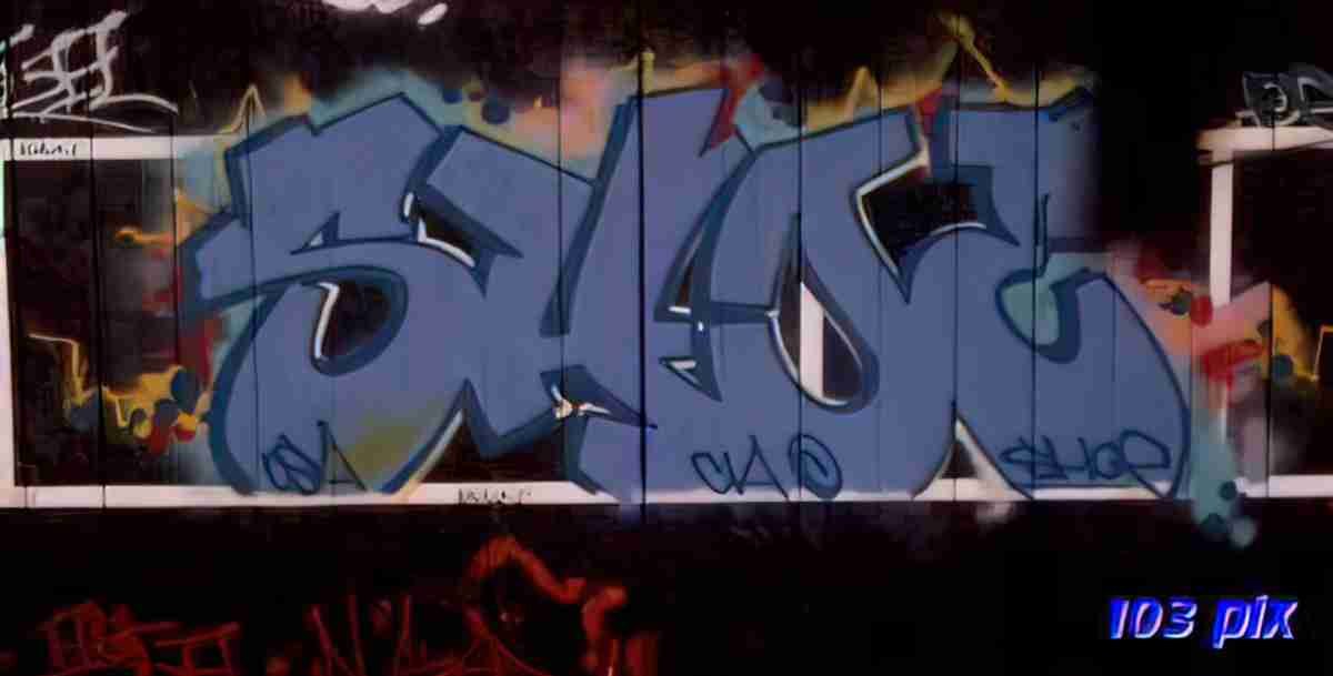 Street Art 4135 4130 GRAFFITI A4 Photo Print