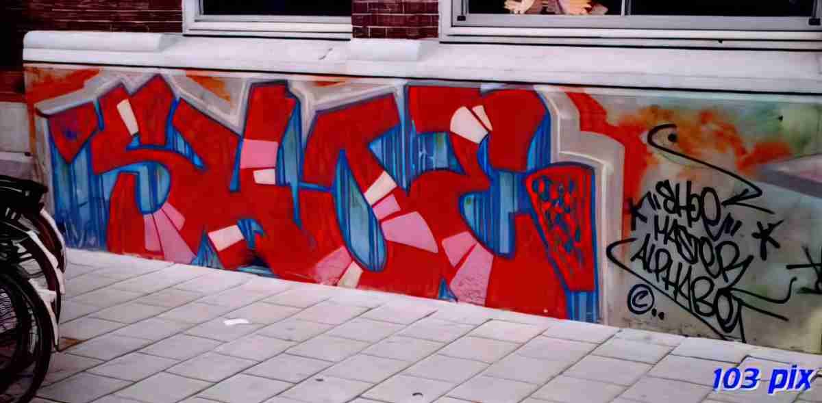 Street Art 4136 4131 GRAFFITI A4 Photo Print