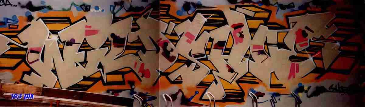 Street Art 4139 4134 GRAFFITI A4 Photo Print