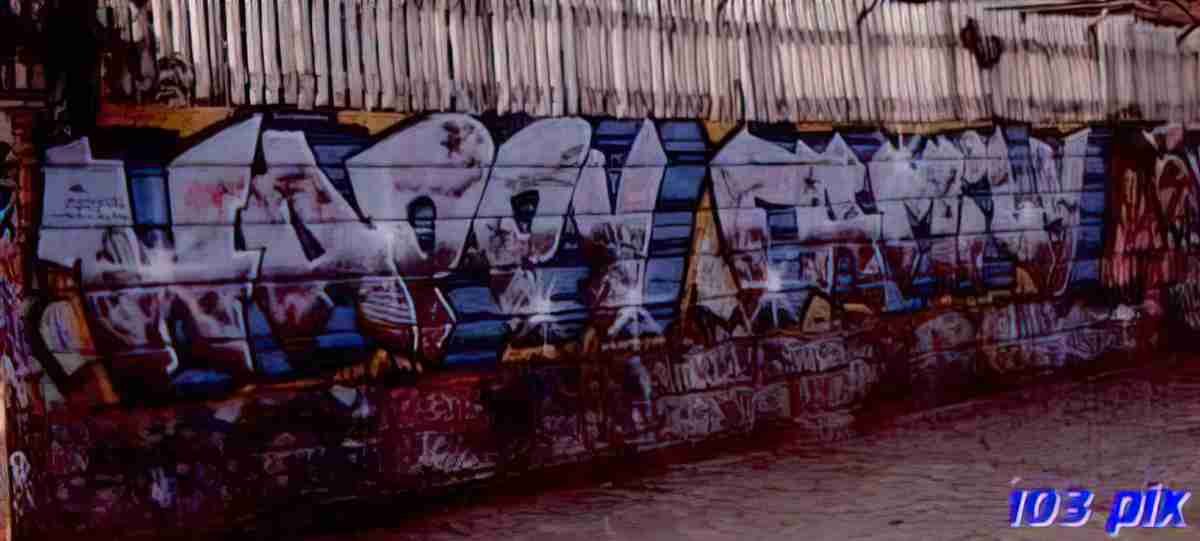Street Art 4141 4136 GRAFFITI A4 Photo Print