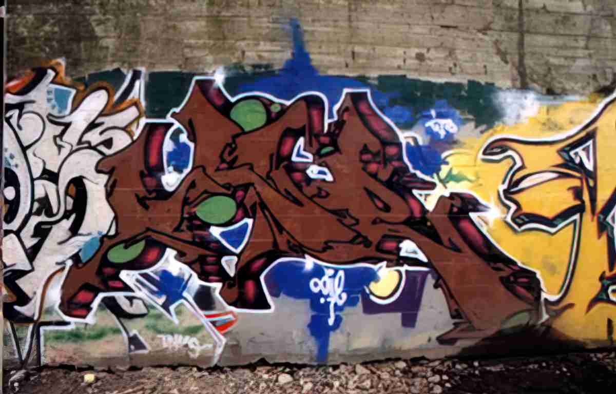 Street Art 4143 4138 GRAFFITI A4 Photo Print
