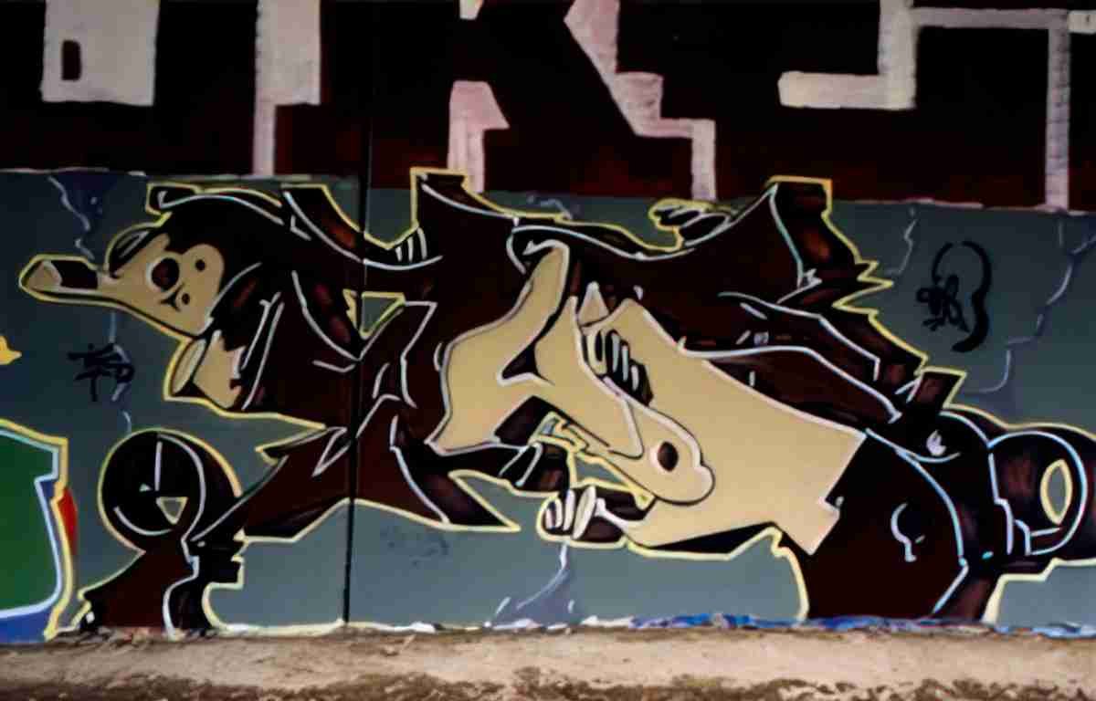 Street Art 4144 4139 GRAFFITI A4 Photo Print