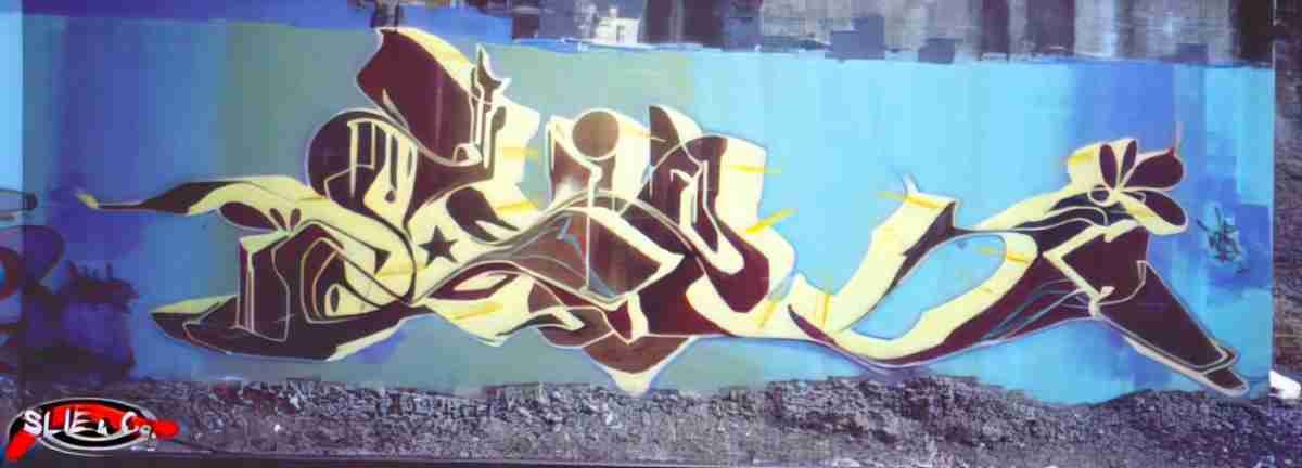 Street Art 4147 4142 GRAFFITI A4 Photo Print
