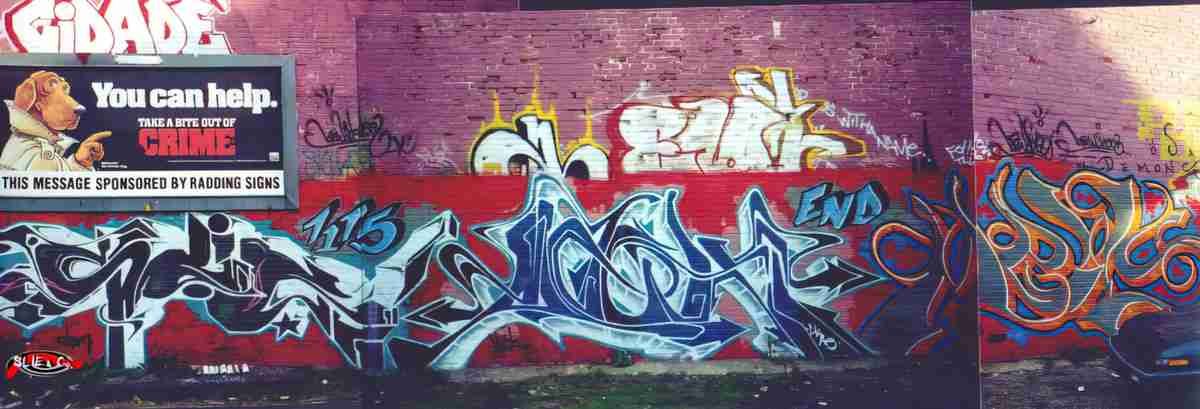 Street Art 4149 4144 GRAFFITI A4 Photo Print