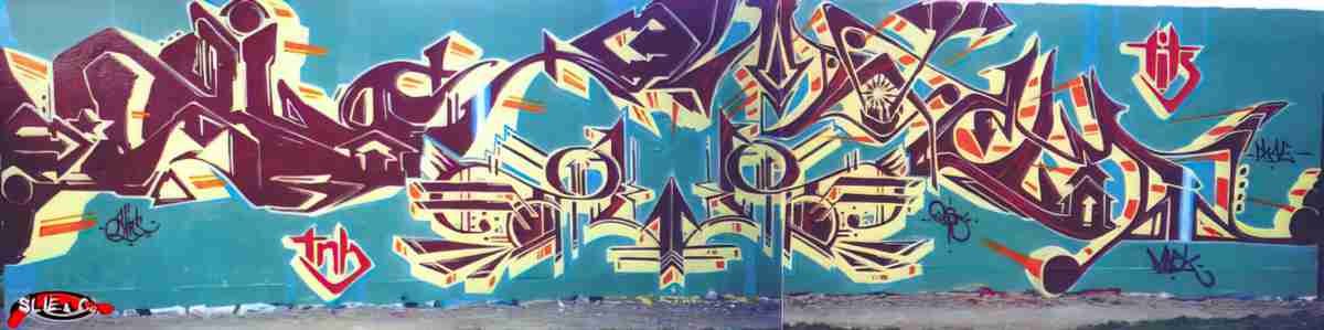 Street Art 4152 4147 GRAFFITI A4 Photo Print
