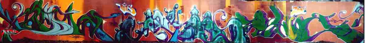 Street Art 4153 4148 GRAFFITI A4 Photo Print