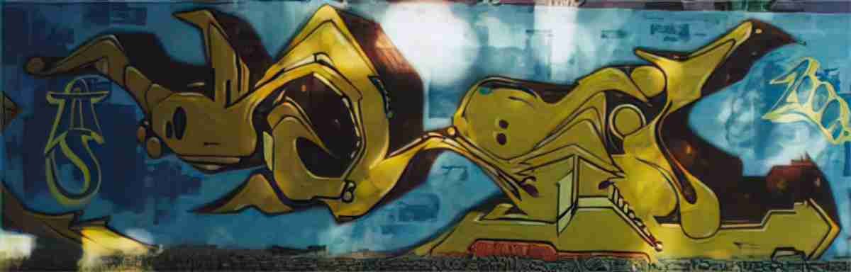Street Art 4154 4149 GRAFFITI A4 Photo Print