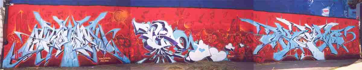 Street Art 4169 4165 GRAFFITI A4 Photo Print