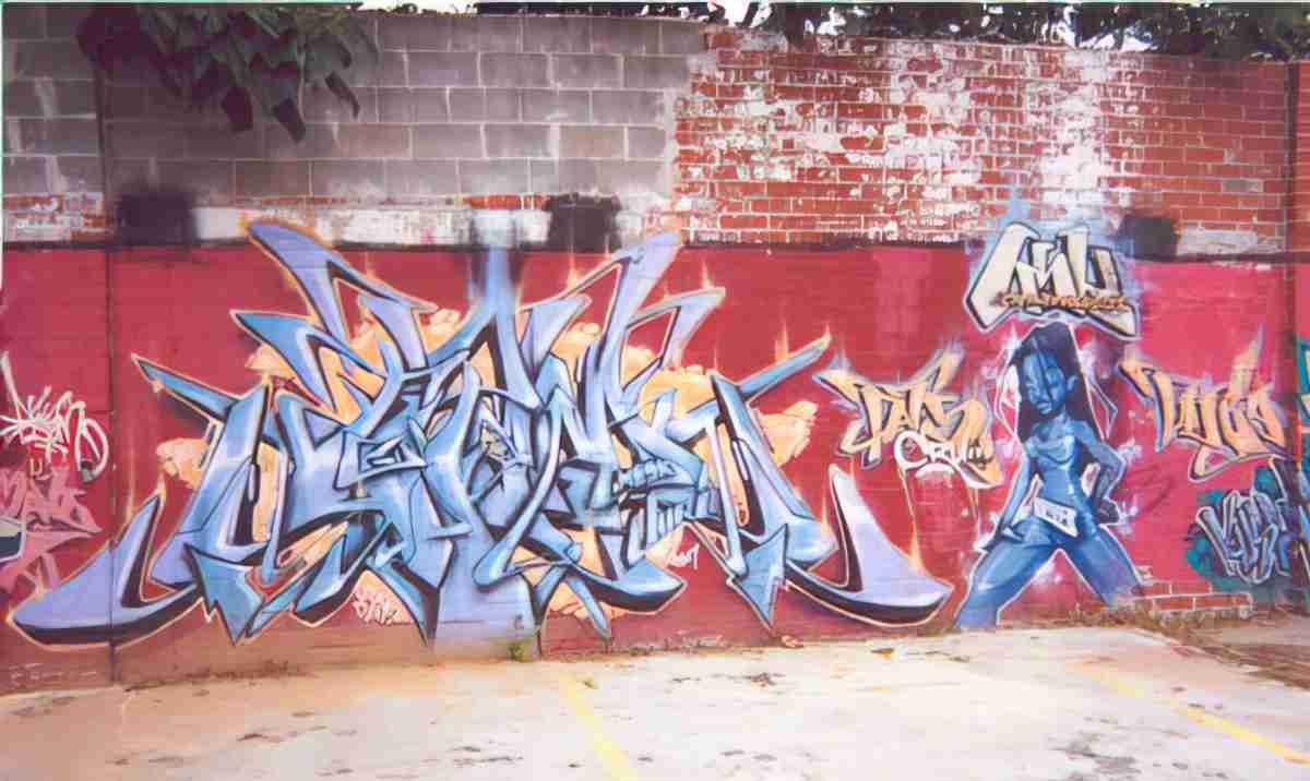 Street Art 4170 4166 GRAFFITI A4 Photo Print