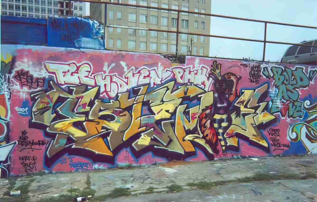 Street Art 4173 4169 GRAFFITI A4 Photo Print